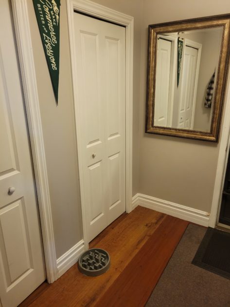 clean hallway